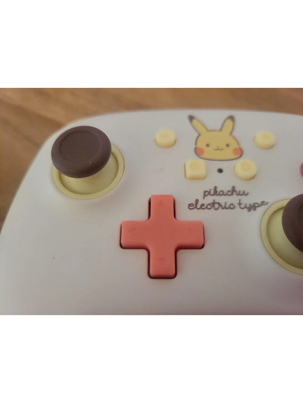 PowerA Pokemon Pikachu Electric Type Nintendo Switch Wired USB Controller White